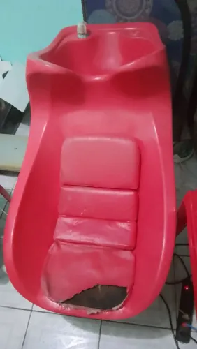 Cadeira de salão e lavatório de cabelo de salão