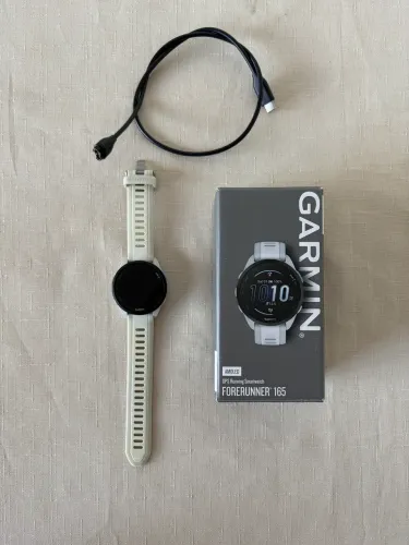 GARMIN FORERUNNER 165 AMOLED BASIC BRANCO
