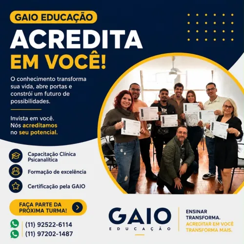 CURSO DE PSICANÁLISE EAD
