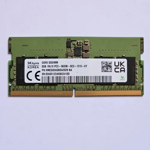 Memória DDR5 5600MHz Sodimm 