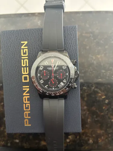 Relógio pagani design Pd 1687 safira 