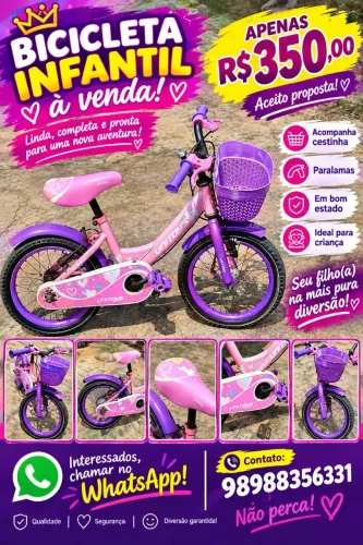 Bicicleta infantil