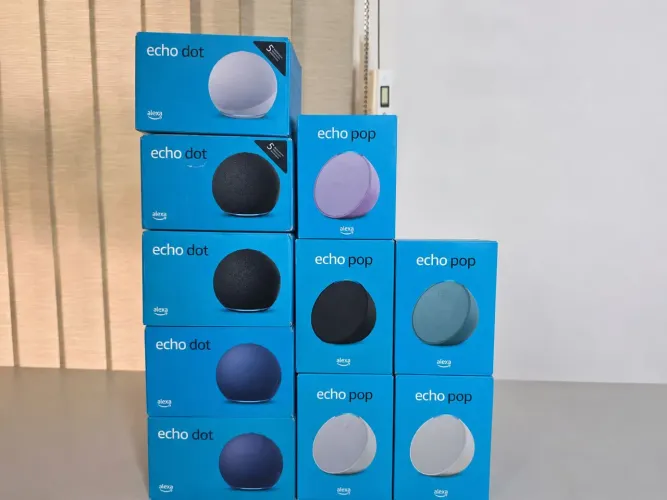 ALEXA AMAZON À PRONTA ENTREGA Modelos Importados Original Novo Lacrado 