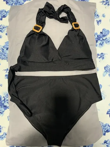 Biquíni preto, NOVO, tamanho GG
