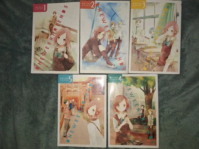 Mangá One Week Friends volume 1 ao 5