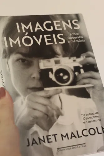 Imagens imóveis- Janet Malcolm- Livro usado