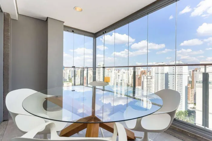 Apartamento com 1 dormitório para alugar, 67 m² - Vila Nova Conceição - São Paulo/SP