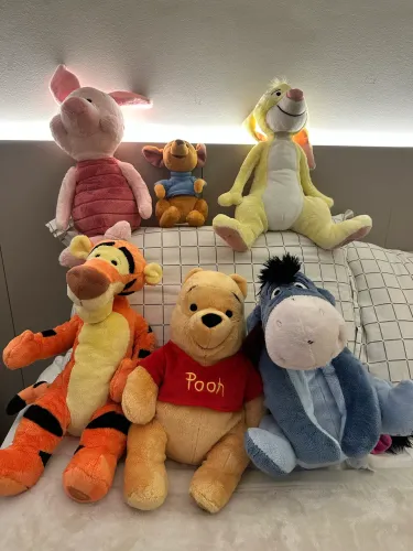 Família Pelúcias Universo Pooh Oficiais Disney