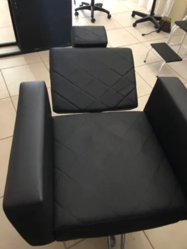 Cadeira hidráulica reclinável para salão