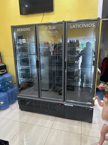 Refrigerador polar 3 portas novo 