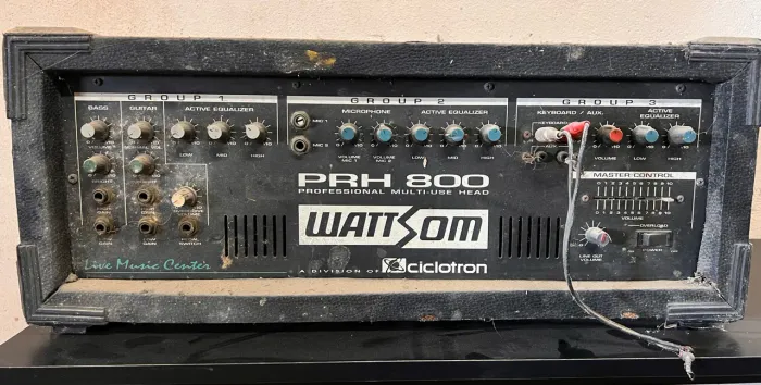 Amplificador Wattson PRH800 Usado