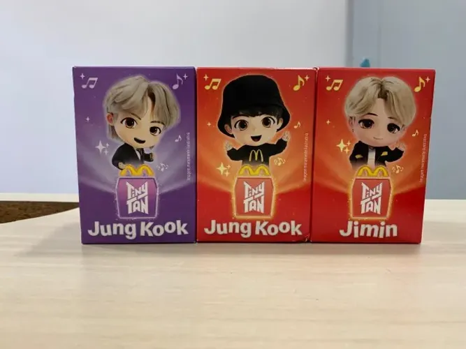 BTS - JUNG KOOK E JIMIN - MAC DONALDS - NOVO NA CAIXA