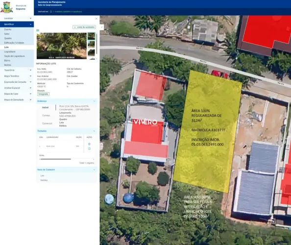 LOTE À VENDA COM 400M² EM ILHOTA  ITAPEMA