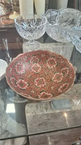 togela bowl  indiano feito de bronze 17 cm .