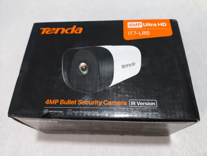 Câmera Bullet Tenda Smart de 4 MP - Cor branca iT7-LRS