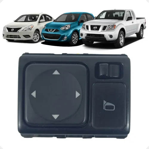 Botão Retrovisor Nissan Versa March Frontier 2013 2014 2015