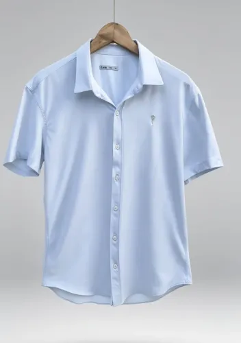 Camisa Zip Off poliamida branca Tam. G