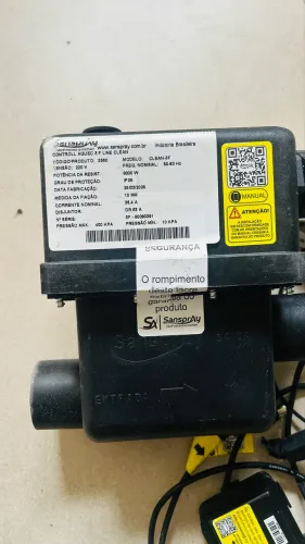 Aquecedor Elétrico Bojo Sanspray Banheira Hidro Spa 8000W 3F 4F Sem Painel Preto