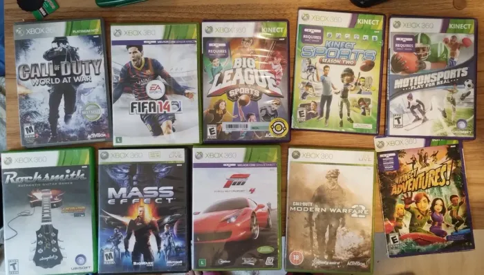 Jogos físicos Xbox 360 originais