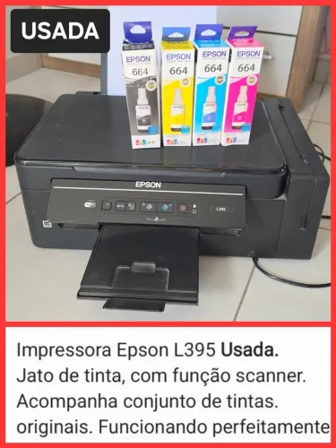 Impressora Epson L395 Usada. Só venda