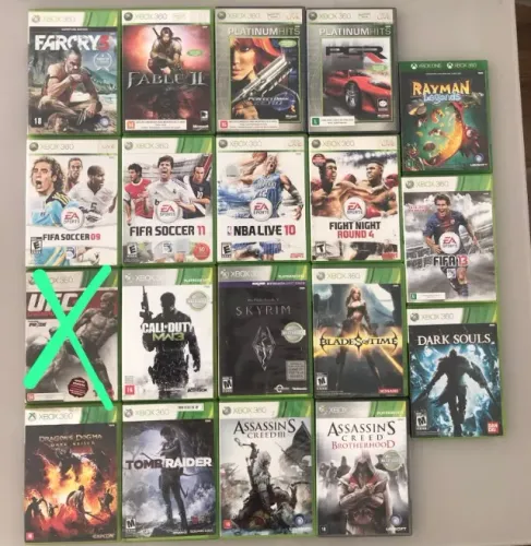 Jogos de Xbox 360 Originais - Envio Olx Pay (Leia a descrição)