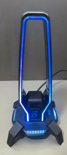 Suporte Gamer para Headset RGB - Muito Novo!