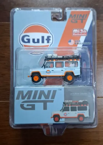 Mini GT Land Rover Defender 110 Gulf