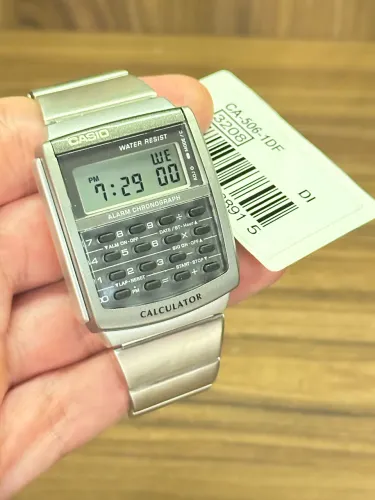 Relógio Casio Calculadora CA-506 novo
