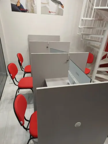 Balcão de atendimento Loja c/ 3 nichos