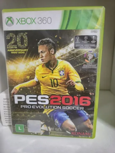 PES 2016 - XBOX 360 MÍDIA FÍSICA ORIGINAL - X360 - PRO EVOLUTION SOCCER 2016