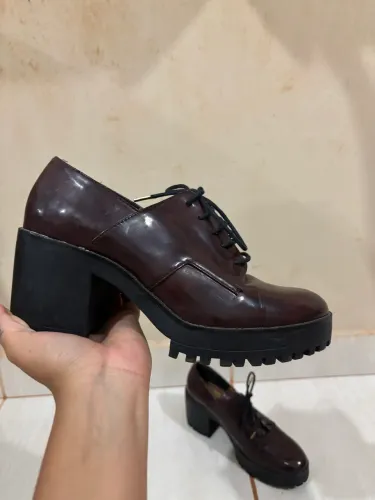 Vendo Sapato Zara Trafaluc Oxford Marrom 37