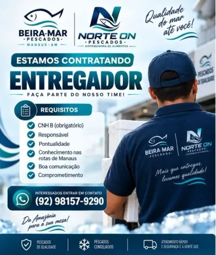 Vaga de entregador