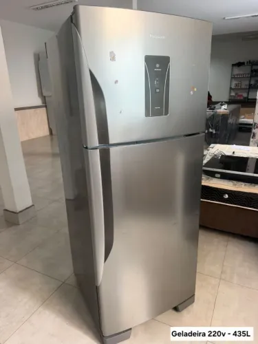 Geladeira inox 220v - 435L - 1999,00 A vista ou 12x 280,65 no cartão de crédito