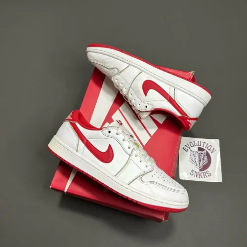 Air Jordan 1 Low OG White Red