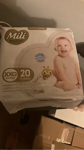 Pacotes de Fralda Milli Premium