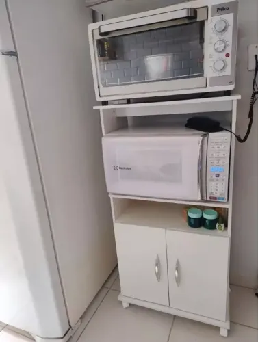 ARMÁRIO BALCÃO SUPORTE DE MICRO-ONDAS ? NOVO NA CAIXA