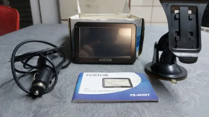 GPS com TV Portatil Foston - Funcionando 