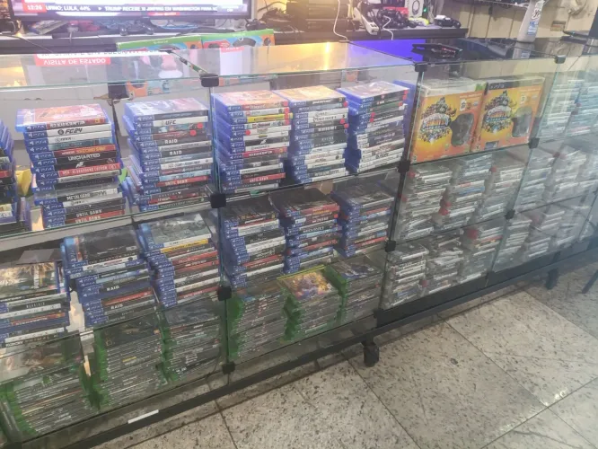 Jogos playstation 4 e playstation 3 loja fisica só chamar passo valores