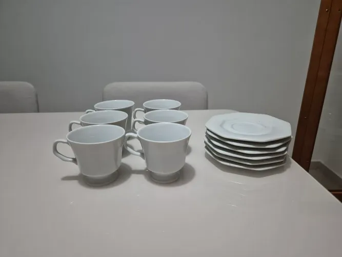 jogo de chá porcelana Schmidt