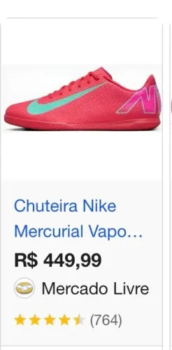 Chuteira Nike Tam 39/40