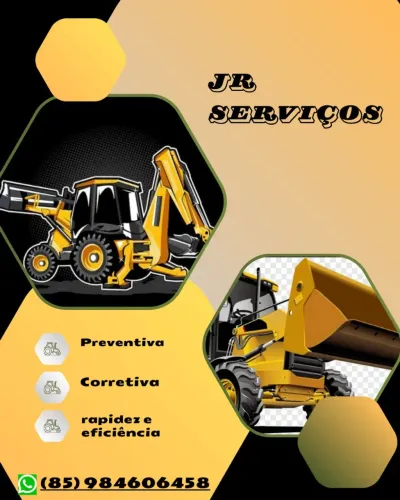 Serviços de manutenção em máquinas retro escavadeira 