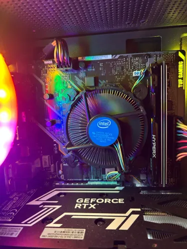 Kit Intel core i5 9400f placa mãe asus tuf