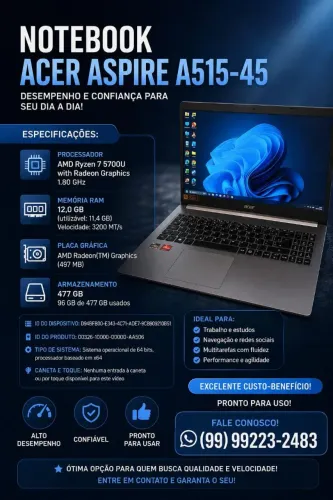 Notebook Acer Aspire 5
