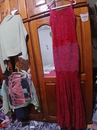 Vestido social vermelho 