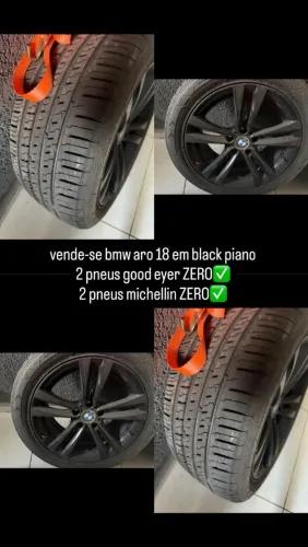 Rodas com pneus