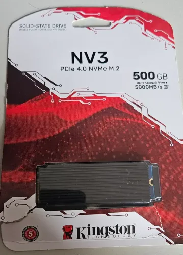 Vendo SSD Kingstom 500gb NVME M2 2280 PCI 4.0