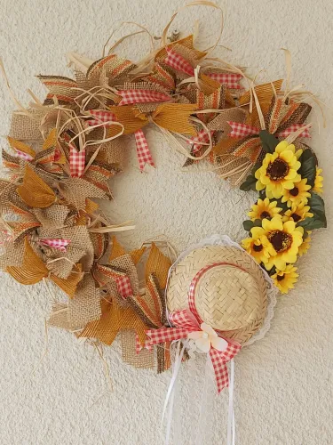 Guirlanda de Festa Junina- Chapéu 