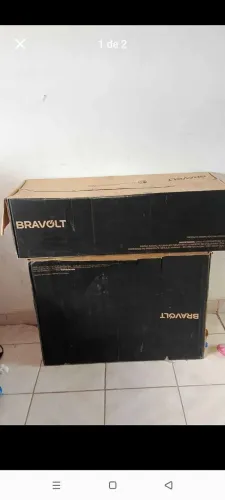 Central de ar 12 mil BTUs bravolt nova na caixa , tenho a nota fiscal
