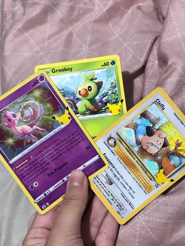 Cards pokemon especiais 25 anos