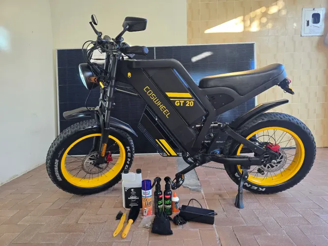 Moto elétrica E-bike Coswheel gt20 (unico dono)